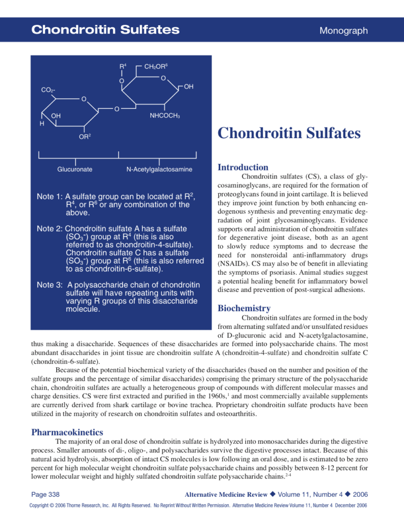 Chondroitin Sulfates